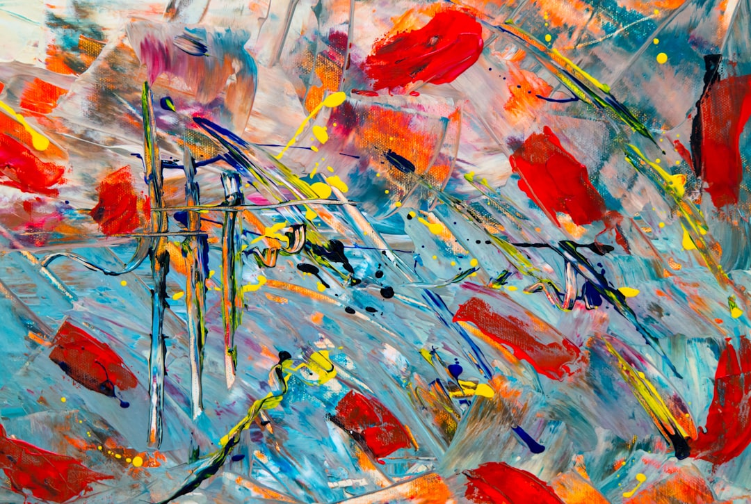 Photo Abstract painting
